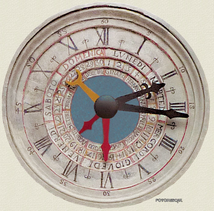 Orologio calendario